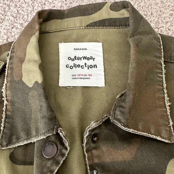 Zara Kids Camo Jacket - Picture 4 of 8